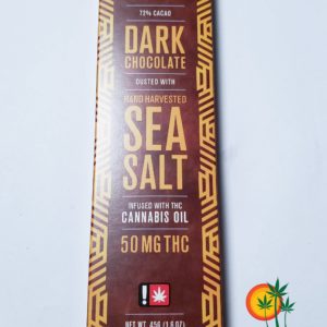 Gron Chocolate - Dark Chocolate Sea Salt 50mg