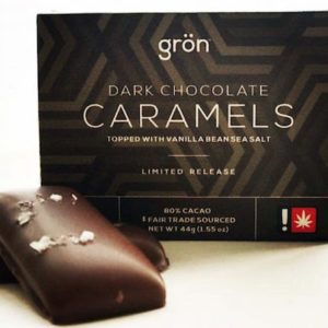 Gron Chocolate - THC Dark Chocolate Covered Caramels