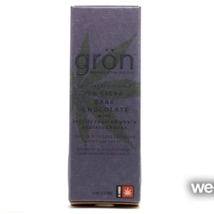 GRON - Dark Chocolate Bar w/ Espresso Bean 50mg THC (Net. Wt. 1.6oz/45g)