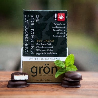 Gron - Dark Chocolate Mint Medallions #39053