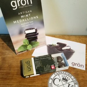 Grön Dark Chocolate Mint Medallions