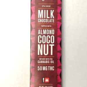 Gron-Milk Chocolate Coconut Almond Bar #4048