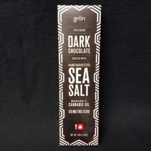 Gron REC Dark Chocolate w/ Sea Salt Bar 1:1 CBD
