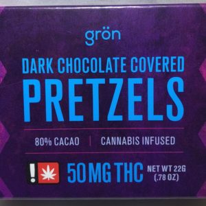 gron - THC Dark Chocolate Pretzels (M6042)