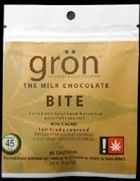 Gron THC Milk Chocolate Bite (Medical Only)