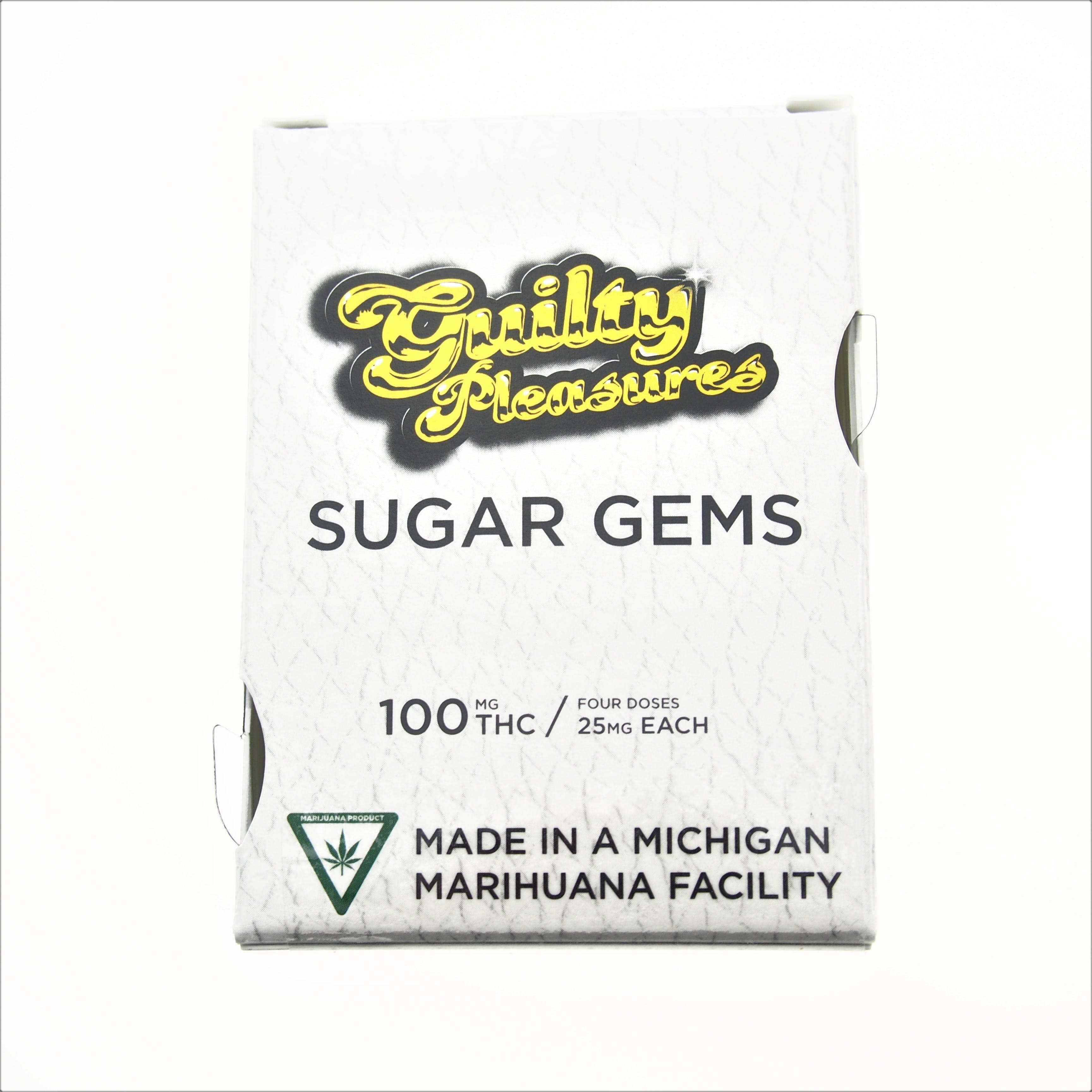 Guilty Pleasure 100mg (Sugar Gems-Hard Candy)