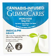 Gummi Cares - Indica (PM) 10mg