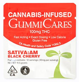 Gummi Cares - Sativa (AM) 100mg