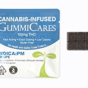GummiCares Indica: PM Grape 100 mg