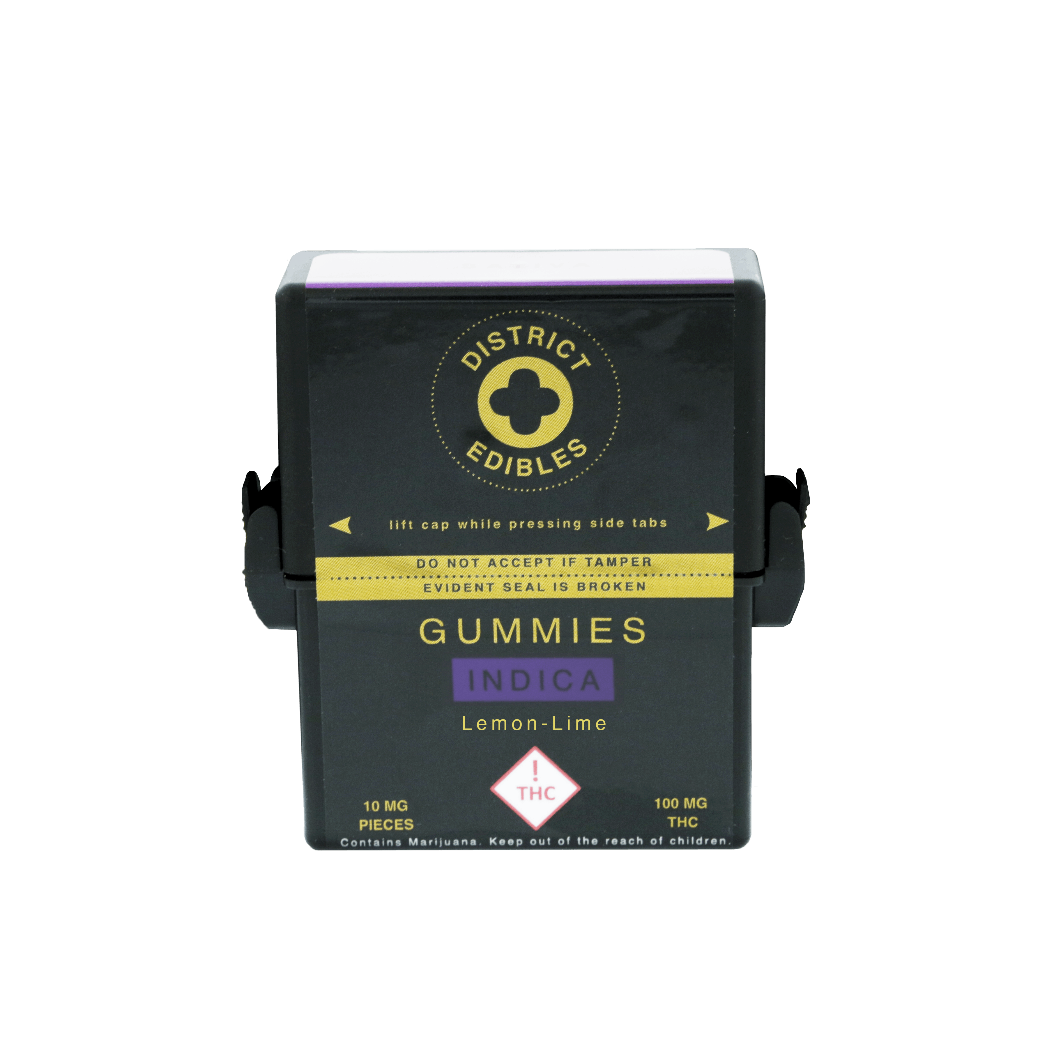 Gummies - Lemon-Lime (Indica) 100mg