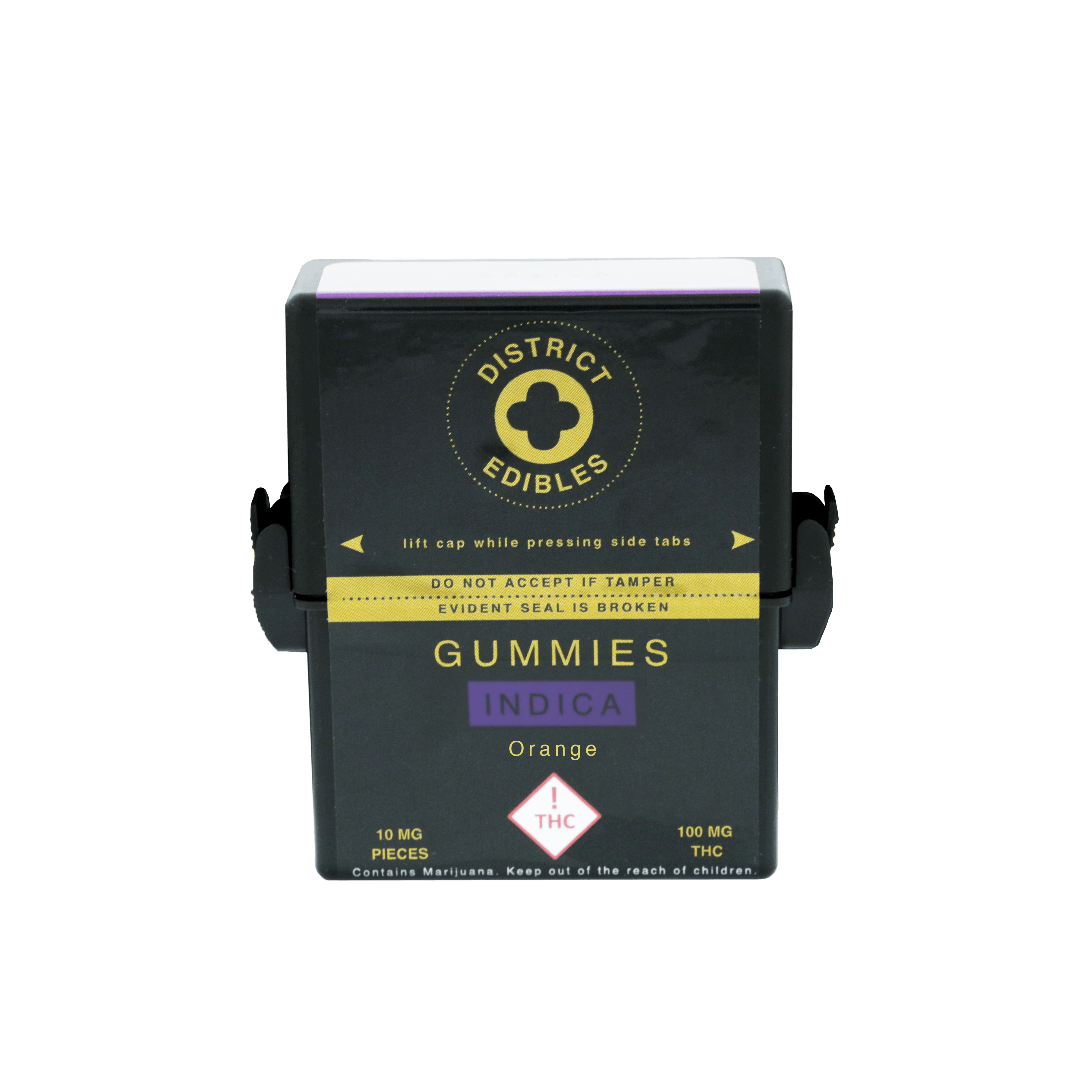 Gummies - Orange (Indica) 100mg