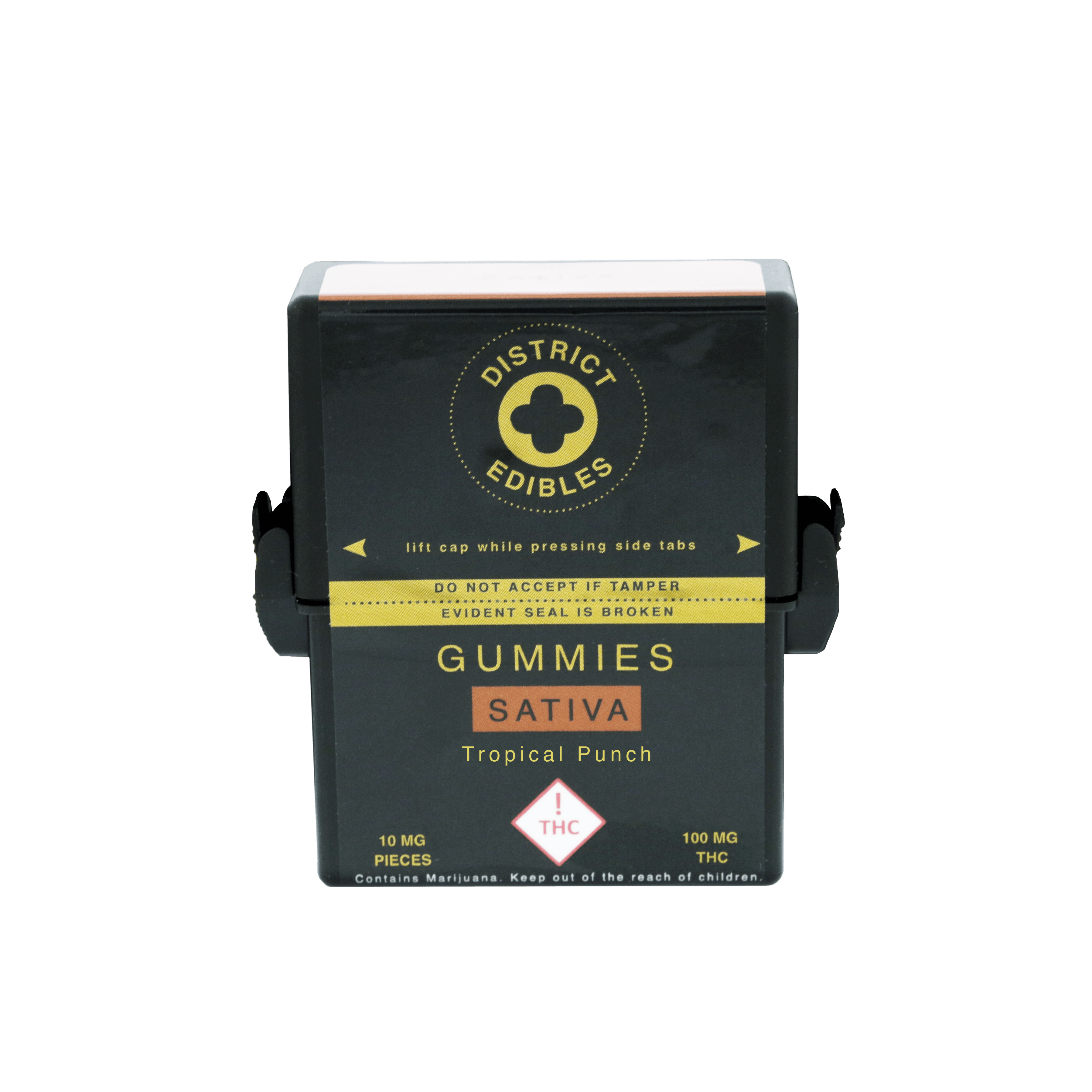 Gummies - Tropical Punch (Sativa) 100mg