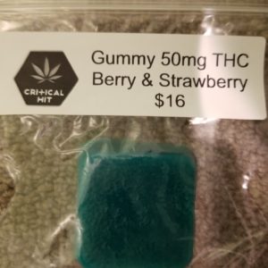 Gummy - Berry or strawberry 50mg