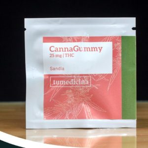 Gummy Sandía | THC: 25mg | Sativa