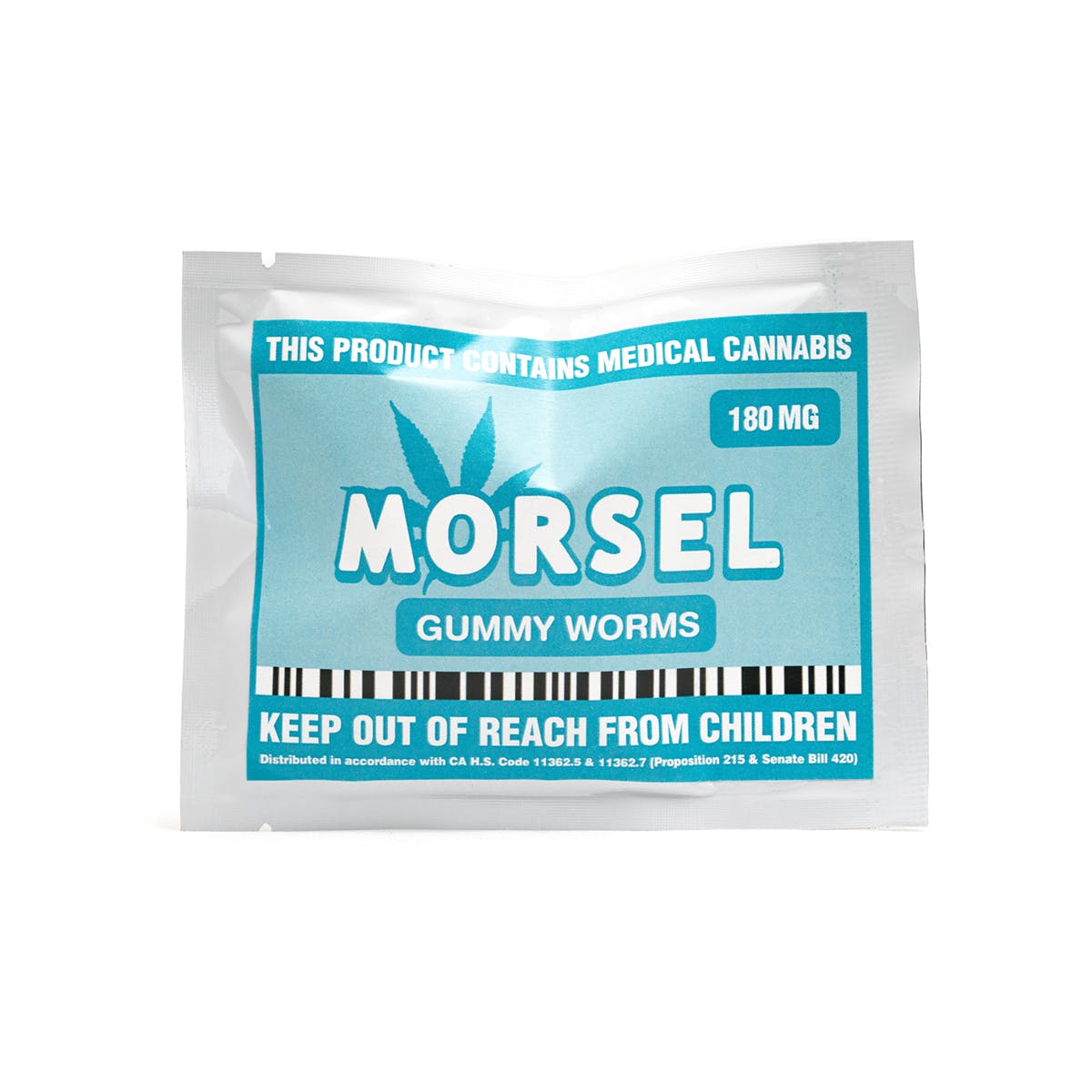 Gummy Worms Morsel 180mg