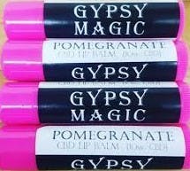 Gypsy Magic Lip Balm - Pamegranete 10mg CBD