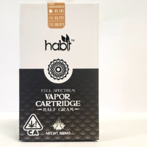 Habit Live Resin Cartridges - Cookies
