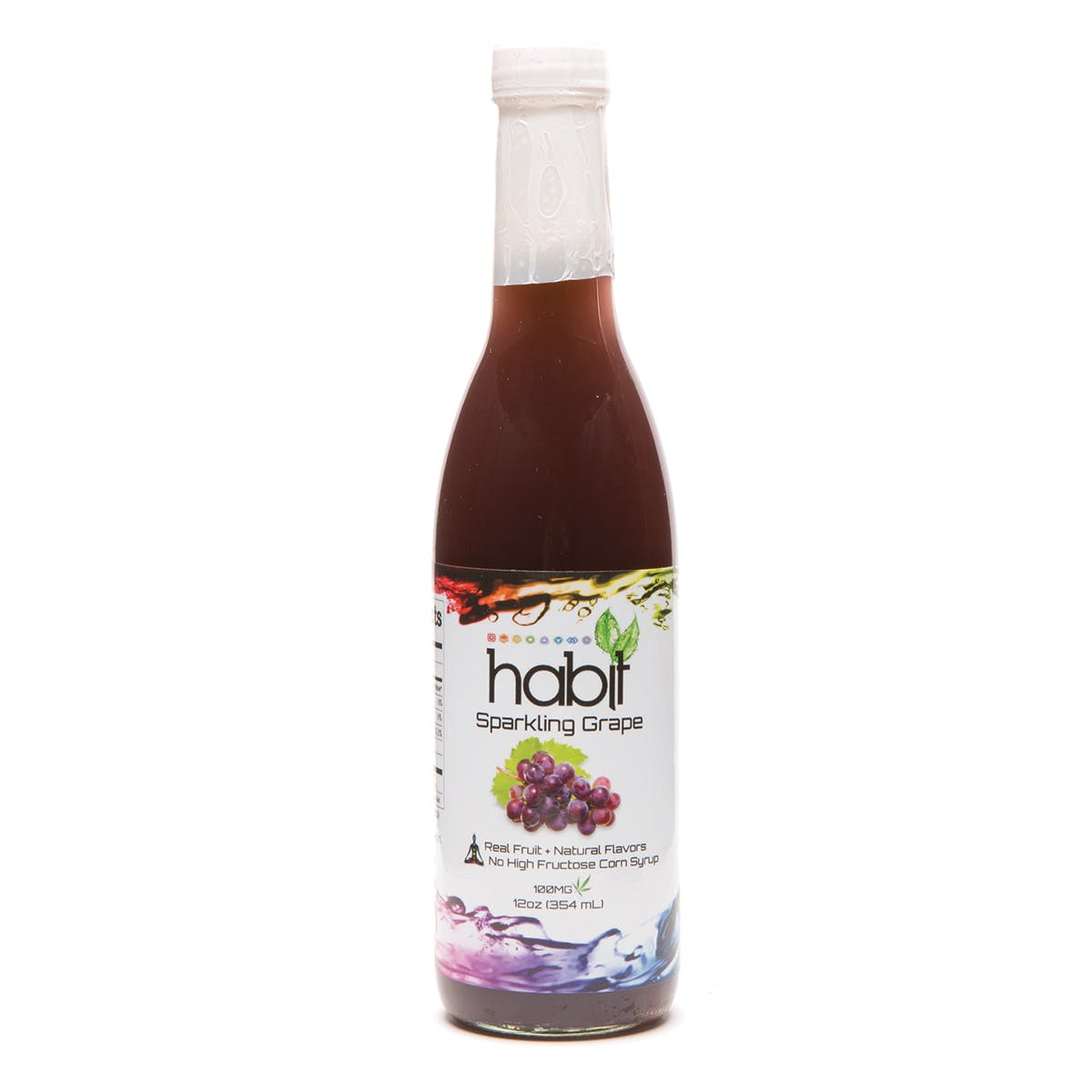 Habit Sparkling Grape Beverage, 100mg