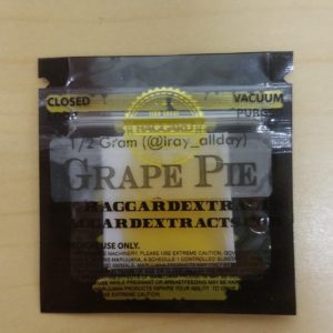 Haggard Extracts Live Resin: Grape Pie