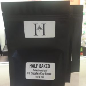 HALF BAKED CHOCOLATE COOKIES GG CBD/THC