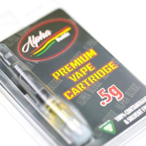 Half Gram Vape Cartridges by Alpha Buddz