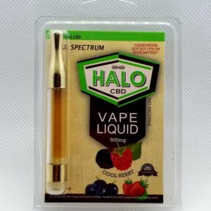 Halo CBD Vape Liquid- Cool Berry *500mg