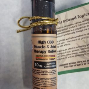 Halo - High CBD Muscle and Joint Therapy Roll-On (50mg)