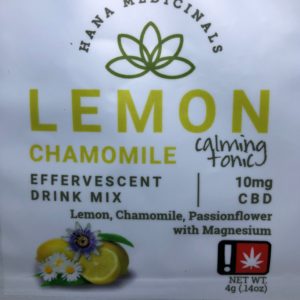 Hana Medicinals - Lemon Chamomile Calming Tonic CBD (0668)