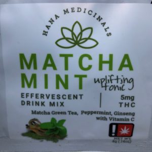 Hana Medicinals - Matcha Mint Uplifting Tonic THC (0618)