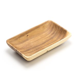 Hand-Crafted 8" X 5" Rolling Tray - The Green Cross