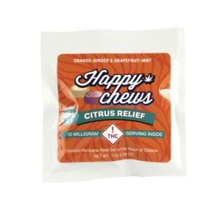 Happy Chews - 10mg - Citrus Relief 2:1