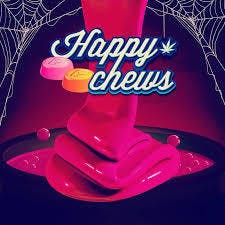 Happy Chews Giggle Berry, 100mg
