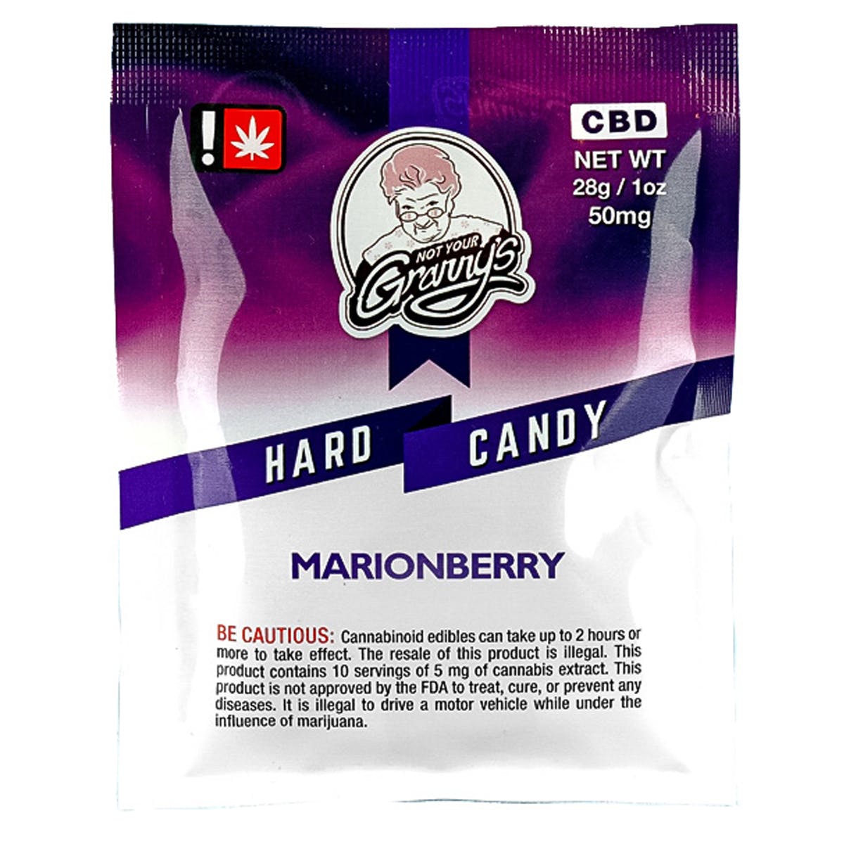 Hard Candy - Marionberry CBD 50mg