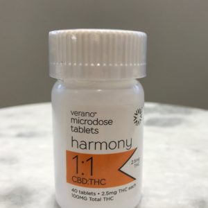 Harmony 1:1 Microdose Tablets by Verano