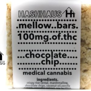 HASH HAUS - MELLOW BAR - CHOCOLATE CHIP (100MG)