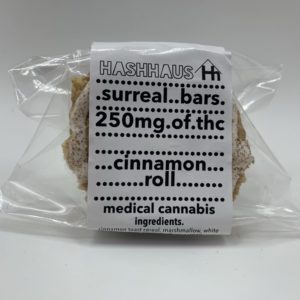 Hash Haus Surreal Bars Cinnamon Roll 250mg