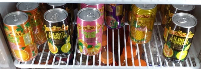 Hawaiian Sun Juices (non-infused)