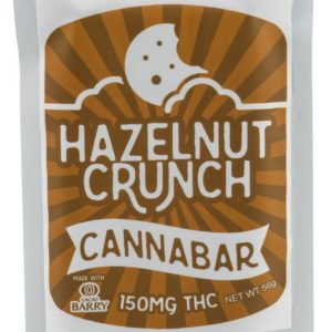 Hazelnut Crunch Cannabar (150mg THC) by Baked Edibles