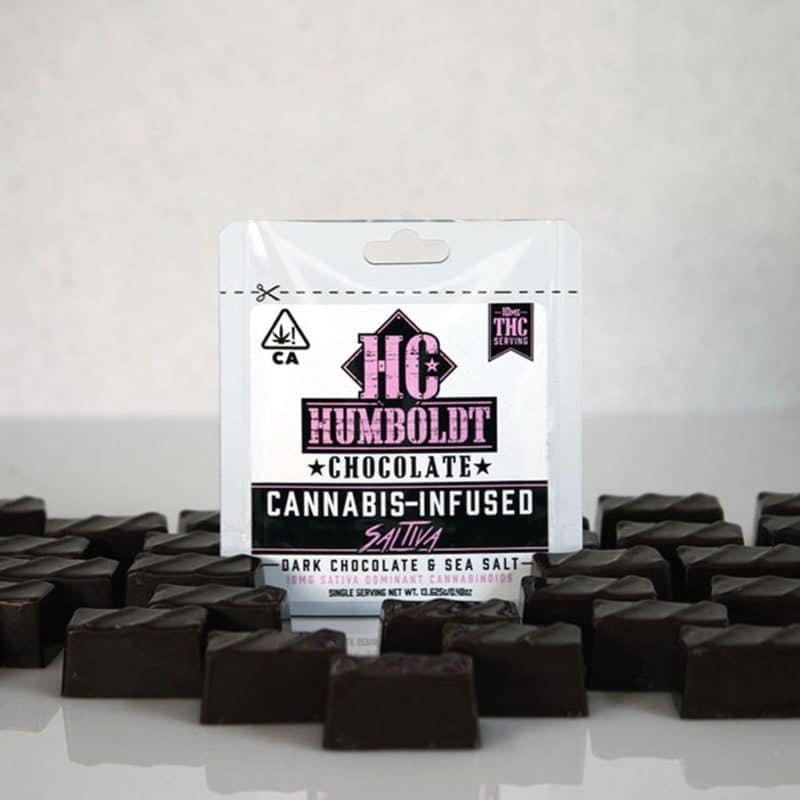 HC Humboldt Chocolate - Saltiva Dark Chocolate w/ Sea Salt
