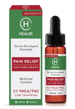 Healer Drops: Pain Relief (100mg)