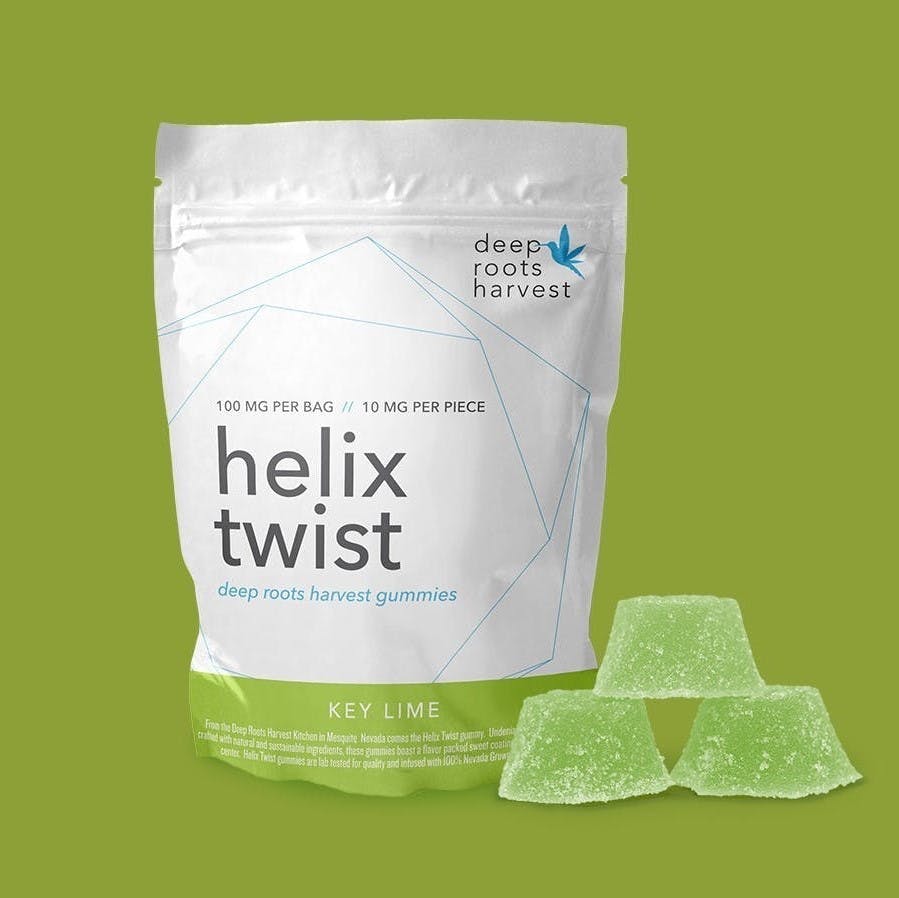 Helix Twist Gummies - Key Lime 100mg