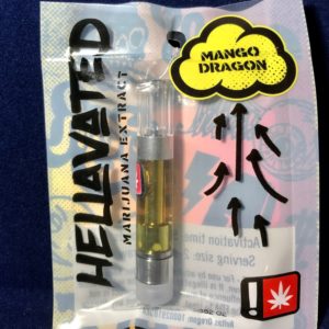 Hellavated: Cartridge - Mango Dragon 1g