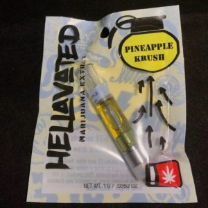 Hellavated: Cartridge - Pineapple Krush 1g