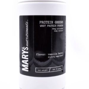 Hemp Based Greens Whey Protein Powder (CBD) | Mary's Nutritionals