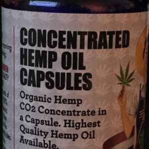 Hemp Victory Garden Concentrated Hemp Oil Capsules