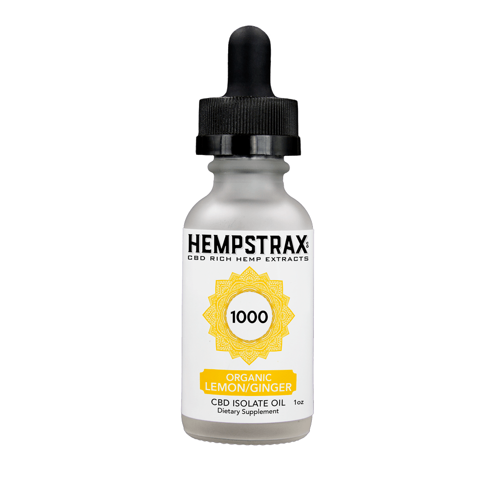 HEMPSTRAX Isolate (Lemon/Ginger) 1000