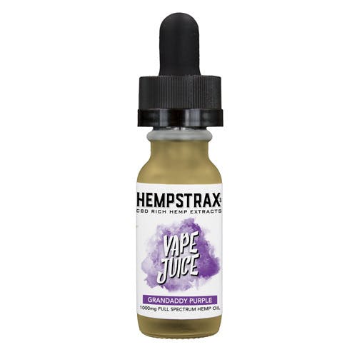 HEMPSTRAX Vape Juice 1000 (Grandaddy Purple) .5oz