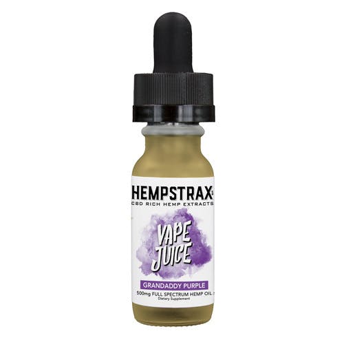 HEMPSTRAX Vape Juice 500 (Grandaddy Purple) .5oz