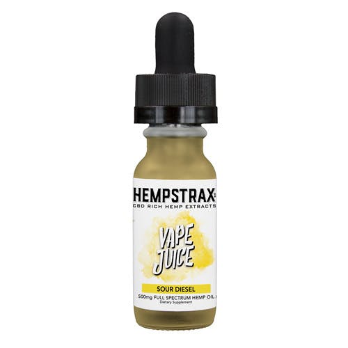HEMPSTRAX Vape Juice 500 (Sour Diesel) .5oz