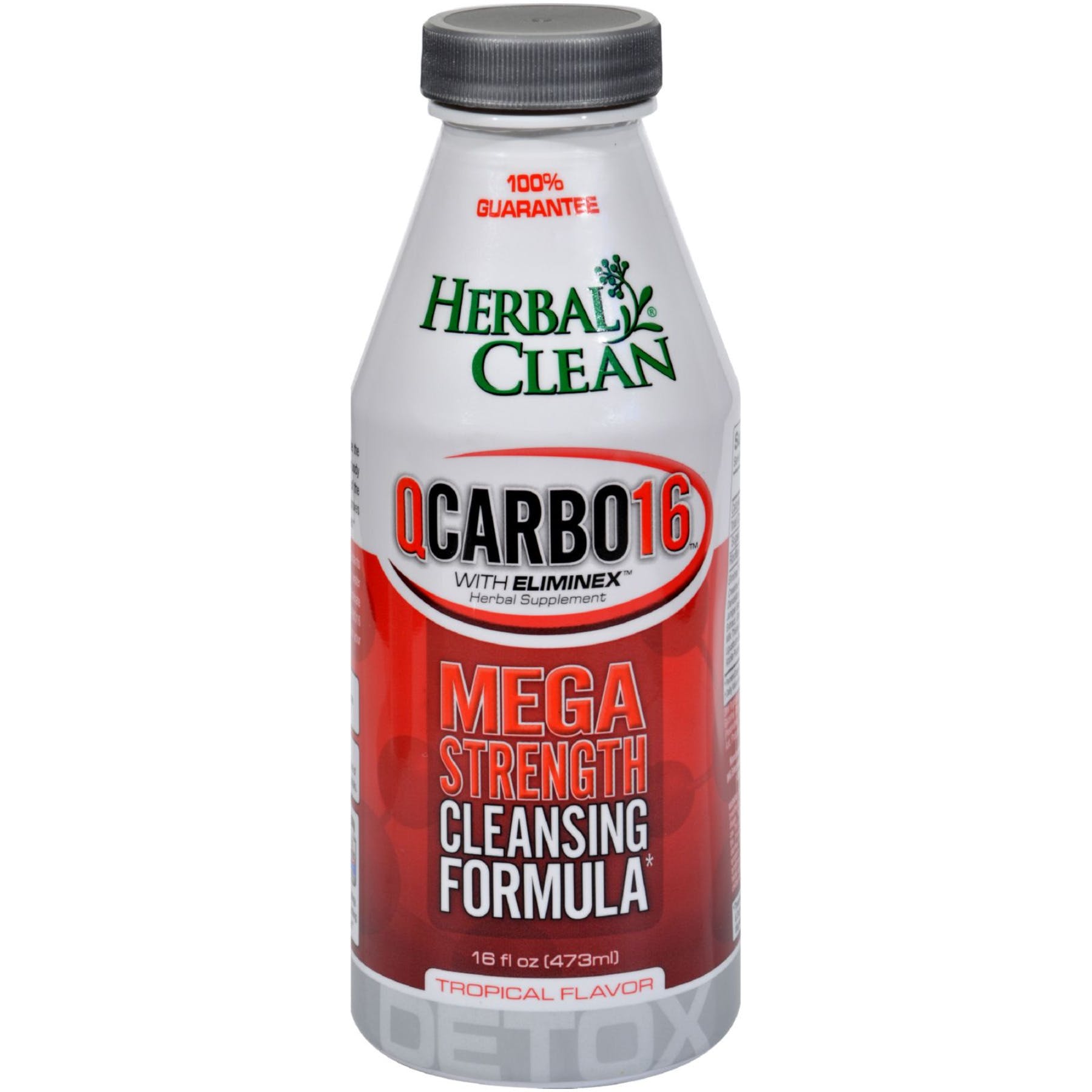 Herbal Clean QCARBO Detox - Tropical Flavor